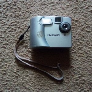 Polaroid Fun Flash Gray Digital Camera Tested Still Works